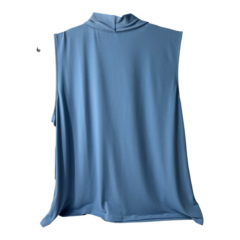 Calvin Klein Women's Light Blue Sleeveless Top - Picture 3 of 6